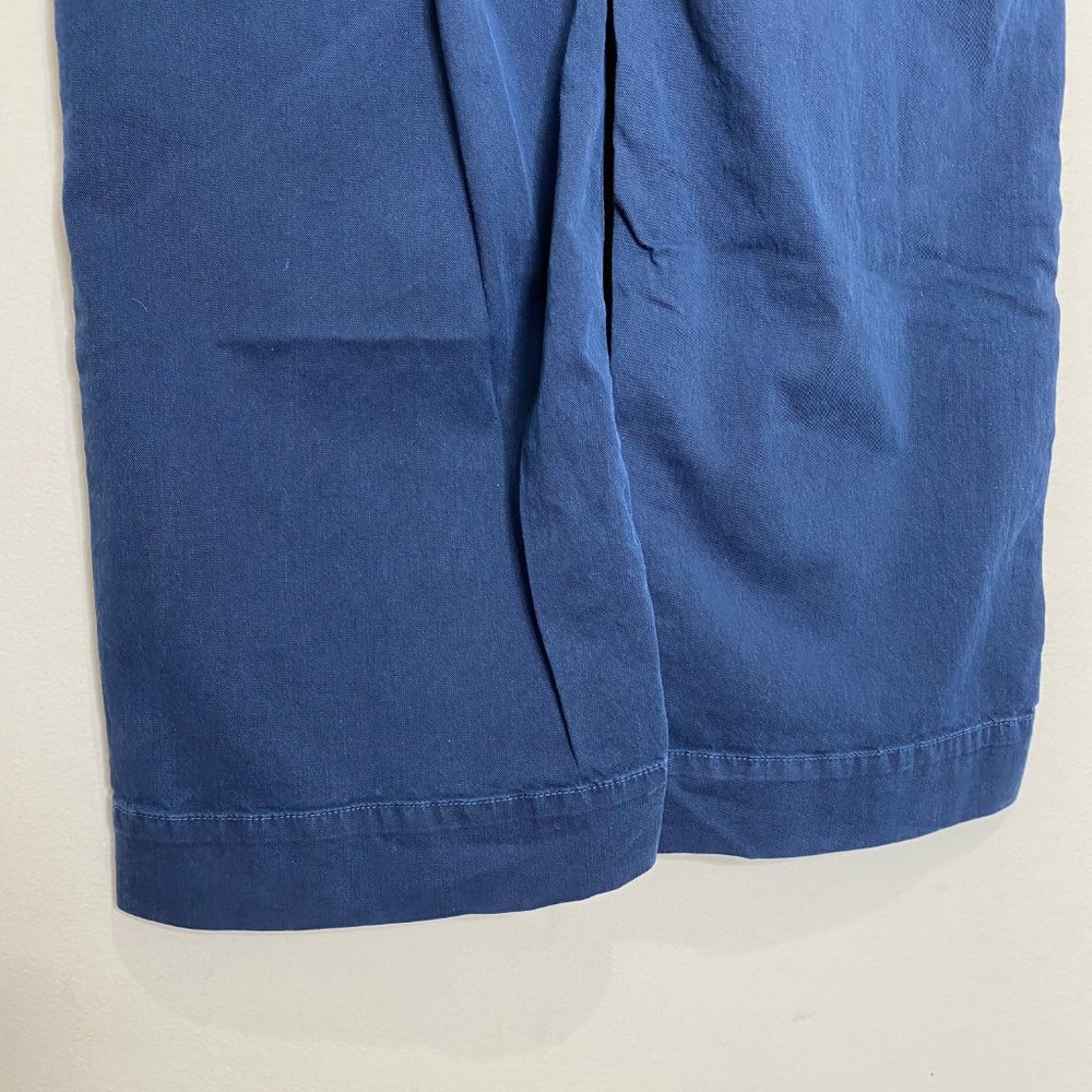 Mother The Paperbag Greaser Ankle Pants  More Than Words / Navy - Picture 10 of 15